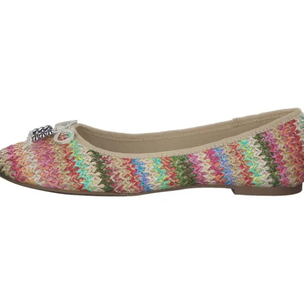 Damen La Strada Ballerinas<2201023, Ballerinas, Damen, red/orange multi