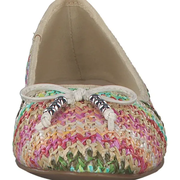 Damen La Strada Ballerinas<2201023, Ballerinas, Damen, red/orange multi