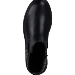 Damen La Strada Stiefel<2280561-1001 CHELSEA BOOTIE, Stiefeletten, Damen, BLACK PU