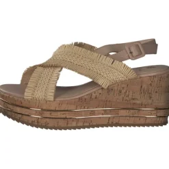 Damen La Strada Sandaletten<2001329, Keilsandaletten, Damen, Beige