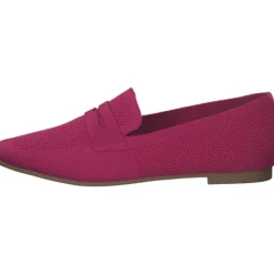 Damen La Strada Slipper<2201141, Mokassins, Damen, fuchsia knitted
