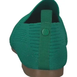 Damen La Strada Slipper<2111884, Mokassins, Damen, green knitted