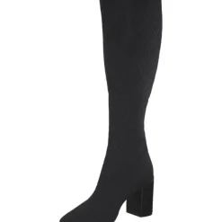 Damen La Strada Stiefel<2223635-4500 OVERKNEE BOOT, Stiefel, Damen, BLACK /SILVER KNITTED