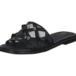 Damen La Strada Pantoletten & Badeschuhe<2300925, Plateau-Pantoletten, Damen, Schwarz