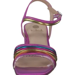 Damen La Strada Sandaletten<2200753, Plateau-Sandaletten, Damen, fuchsia/orange