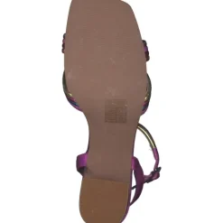 Damen La Strada Sandaletten<2200753, Plateau-Sandaletten, Damen, fuchsia/orange