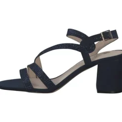 Damen La Strada Sandaletten<2201015, Plateau-Sandaletten, Damen, blau