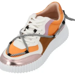 Damen La Strada Klassische- & Business Schuhe<2301320, Schnürschuhe, Damen, pink metallica