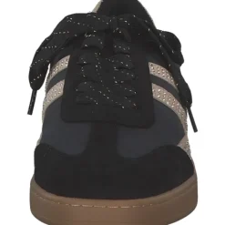 Damen La Strada Klassische- & Business Schuhe<2303446-2201, Schnürschuhe, Damen, BLACK /BEIGE MICRO