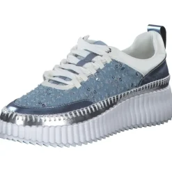 Damen La Strada Klassische- & Business Schuhe<2300962, Schnürschuhe, Damen, lt blue metallic