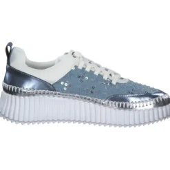 Damen La Strada Klassische- & Business Schuhe<2300962, Schnürschuhe, Damen, lt blue metallic