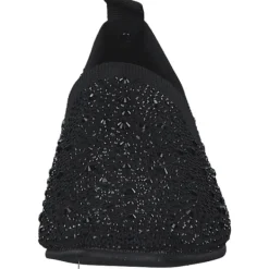 Damen La Strada Slipper<2031004, Slipper, Damen, black knitted