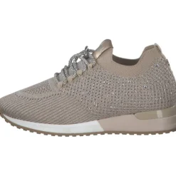 Damen La Strada Klassische- & Business Schuhe<2400409-4543 SNEAKER, Schnürschuhe, Damen, GOLD/STONES