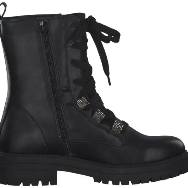 Damen La Strada Stiefel<2203697, Stiefeletten, Damen, Schwarz (glänzend)