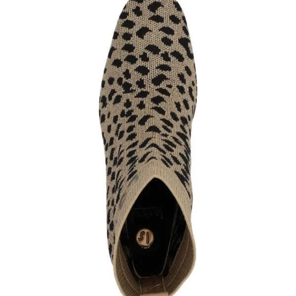 Damen La Strada Stiefel<2101725-4591, Stiefeletten, Damen, gold silver leopard