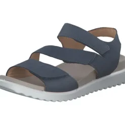 Damen Legero Sandaletten<00781, Keilsandaletten, Damen, INDACOX (BLAU)