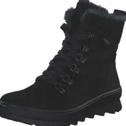 Damen Legero Stiefel<2-000530-0000 NOVARA, Schnürstiefel, Damen, schwarz (schwarz)