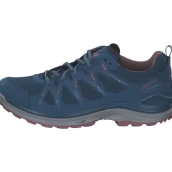 Damen Lowa Klassische- & Business Schuhe<Innox Evo II GTX 321417, Schnürschuhe, Damen, stahlblau/altrosa