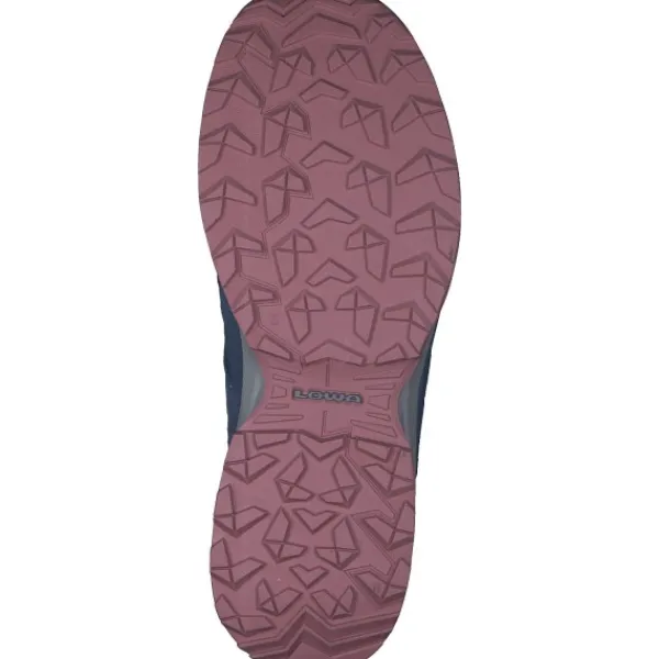 Damen Lowa Klassische- & Business Schuhe<Innox Evo II GTX 321417, Schnürschuhe, Damen, stahlblau/altrosa