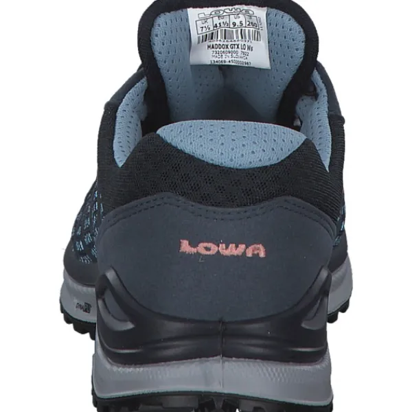 Damen Lowa Klassische- & Business Schuhe<Maddox GTX Lo 320609, Schnürschuhe, Damen, Schwarz