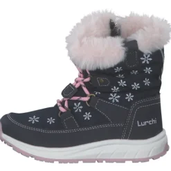 Kinder Lurchi Stiefel<63L0013003, Winterstiefel, Kinder, navy/rose