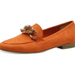 Damen Marco Tozzi Slipper<24215, Mokassins, Damen, orange