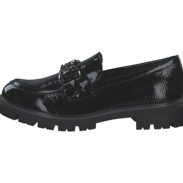 Damen Marco Tozzi Slipper<2-24700-43/018, Mokassins, Damen, Schwarz