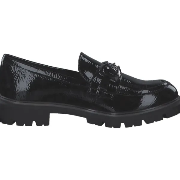 Damen Marco Tozzi Slipper<2-24700-43/018, Mokassins, Damen, Schwarz