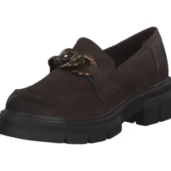 Damen Marco Tozzi Slipper<24705, Mokassins, Damen, CAFE NUBUCK