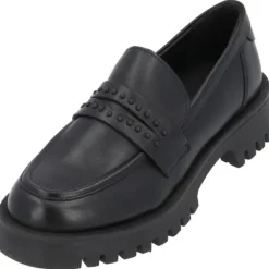 Damen Marco Tozzi Slipper<24723, Mokassins, Damen, Schwarz