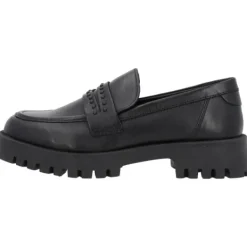 Damen Marco Tozzi Slipper<24723, Mokassins, Damen, Schwarz