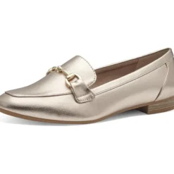 Damen Marco Tozzi Slipper<24213, Mokassins, Damen, PLATINUM