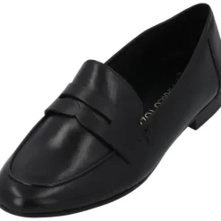Damen Marco Tozzi Slipper<24218, Mokassins, Damen, Schwarz