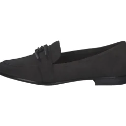 Damen Marco Tozzi Slipper<24201, Mokassins, Damen, graphite