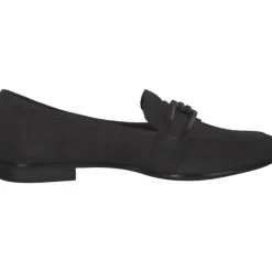 Damen Marco Tozzi Slipper<24201, Mokassins, Damen, graphite