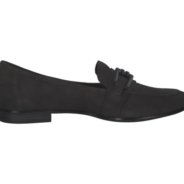Damen Marco Tozzi Slipper<24201, Mokassins, Damen, graphite