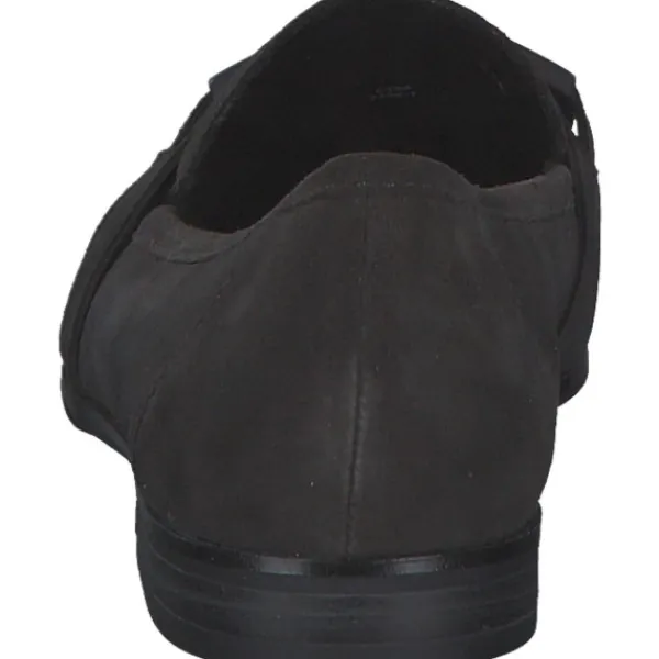 Damen Marco Tozzi Slipper<24201, Mokassins, Damen, graphite