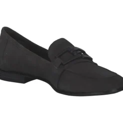 Damen Marco Tozzi Slipper<24201, Mokassins, Damen, graphite