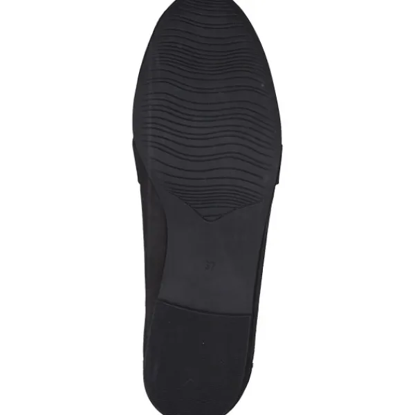 Damen Marco Tozzi Slipper<24201, Mokassins, Damen, graphite