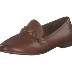 Damen Marco Tozzi Slipper<2-84200-42/347, Mokassins, Damen, Braun (Cognac Nappa)