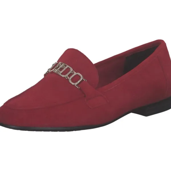 Damen Marco Tozzi Slipper<84200, Mokassins, Damen, RED