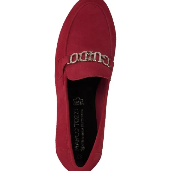 Damen Marco Tozzi Slipper<84200, Mokassins, Damen, RED