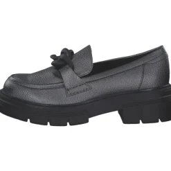 Damen Marco Tozzi Slipper<2-24705-41/91F, Mokassins, Damen, PEWTER