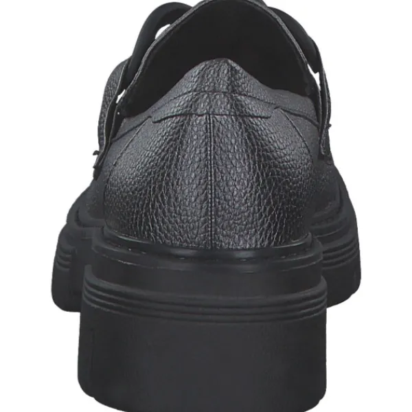 Damen Marco Tozzi Slipper<2-24705-41/91F, Mokassins, Damen, PEWTER