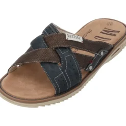 Herren Mustang Pantoletten & Badeschuhe<4152706, Pantoletten & Badeschuhe, Herren, Blau