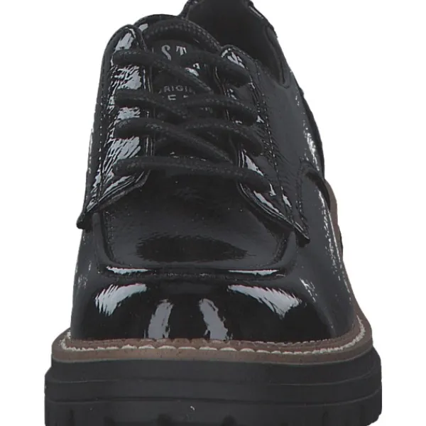 Damen Mustang Klassische- & Business Schuhe<1437301-902, Schnürschuhe, Damen, Schwarz (Black)