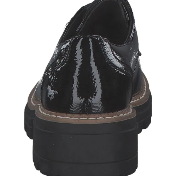 Damen Mustang Klassische- & Business Schuhe<1437301-902, Schnürschuhe, Damen, Schwarz (Black)