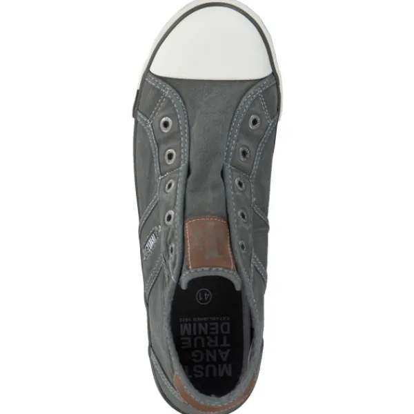 Damen Mustang Slipper<1099409, Slipper, Damen, grün/grau