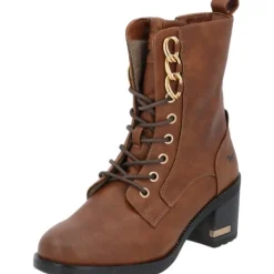Damen Mustang Stiefel<1441501, Stiefeletten, Damen, cognac