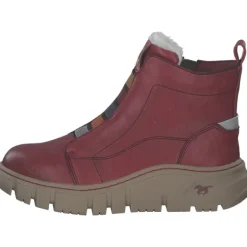 Damen Mustang Stiefel<1499606, Winterstiefeletten, Damen, Rot